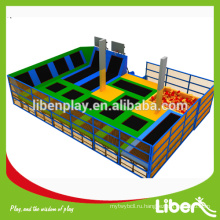 2015 Новый дизайн Indoor Trampoline Оборудование для игровых площадок для Play Center